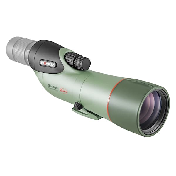 Discover the Kowa TSN-66S PROMINAR 66mm Straight Spotting Scope (Body Only) with premium fluorite optics for clear viewing.