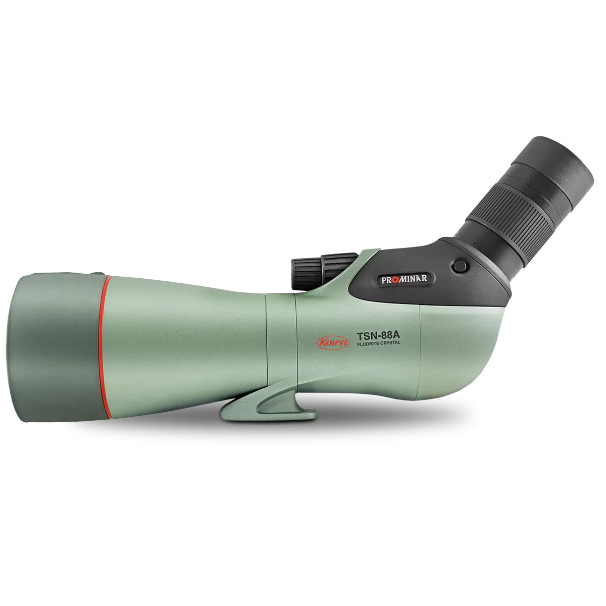Kowa TSN-88A PROMINAR 25-60x Angled Spotting Scope Kit showcasing premium optical design for nature enthusiasts.